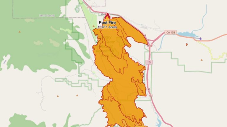 Crews Make Progress Surrounding Massive Brush Fire in Gorman Area