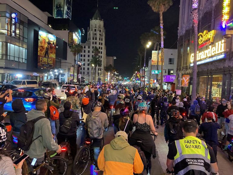 I rode the Los Angeles Critical Mass and was amazed.