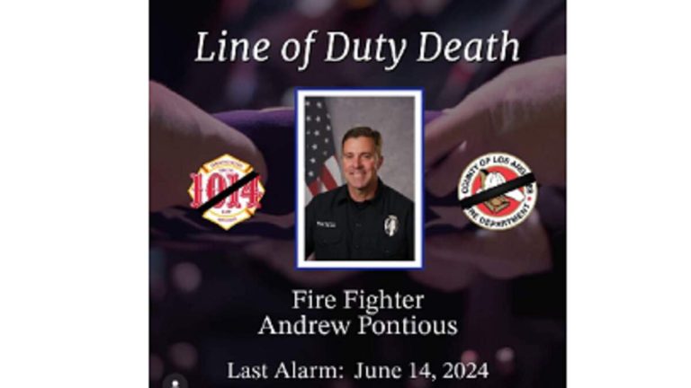 State Flags to Fly at Half-Staff to Honor LACo Firefighter Killed Friday