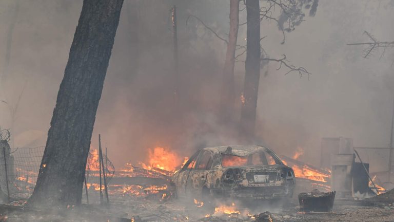 Giant California Wildfire Started By Man Who Pushed Burning Car Into Gully