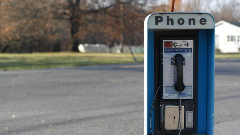 Old Payphone Pedestal Saves Couple From Out Of Control Car