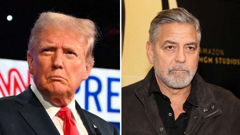 Trump Bashes George Clooney After Call For Biden To Step Down