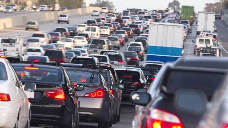 5 Freeway Closed After Accident Scattered Boxes of French Fries