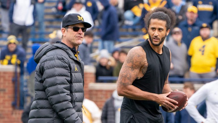 Chargers Coach Jim Harbaugh Made Offer To Colin Kaepernick