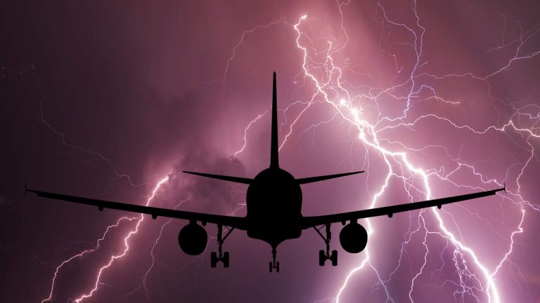 Plane Forced To Return To Airport After Getting Struck By Lightning