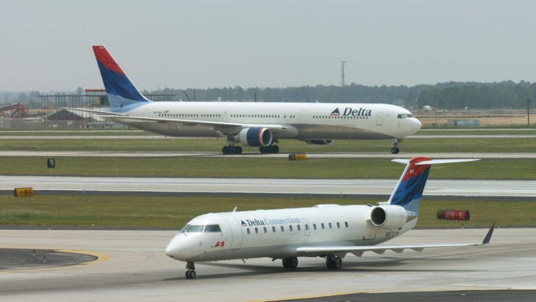 Delta Plane Clips Another Plane, Knocks Off Tail At Atlanta Airport