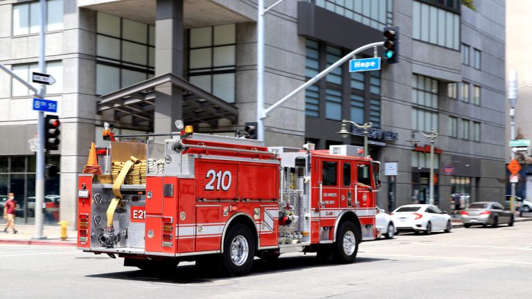 LAFD Extinguishes Massive Fire in Chinatown; Man, 90, in Critical Condition