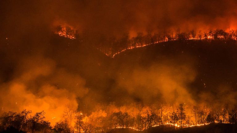 Line Fire Prompts Evacuations, Threatens 35,000 Homes and Buildings