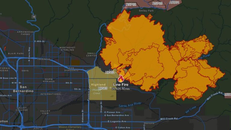 #LineFire Has Burned More than 26,000 Acres, 5% Contained