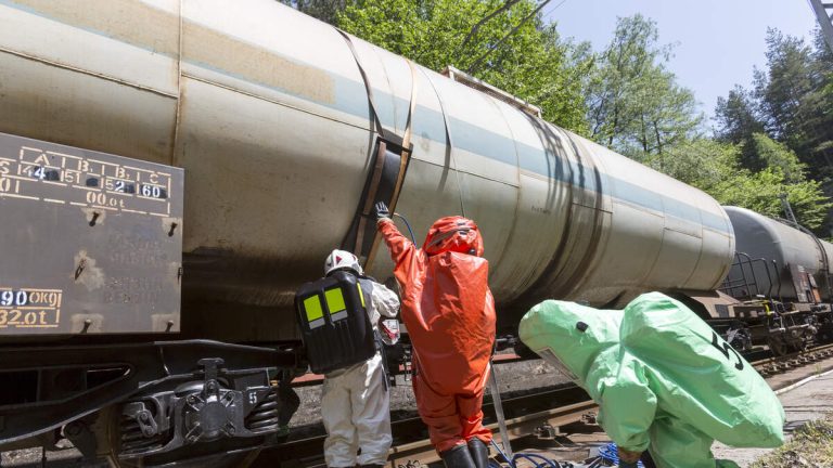 Open Valve On Train Car Spews ‘Dangerous’ Chemical, Causing Evacuations