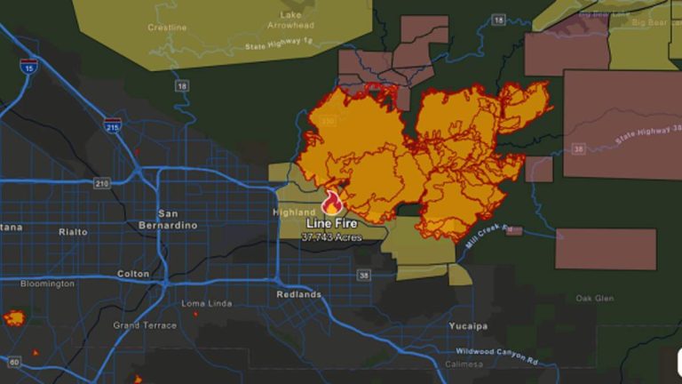 San Bernardino Line Fire Has Burned Over 37,000 Acres, 21% Contained