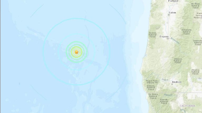 6.0 Magnitude Earthquake Reported In US