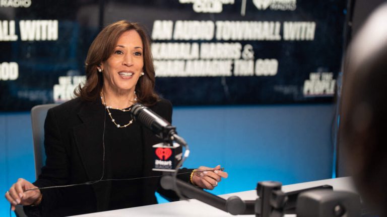 Kamala Harris Sits Down For Audio Town Hall With Charlamagne Tha God