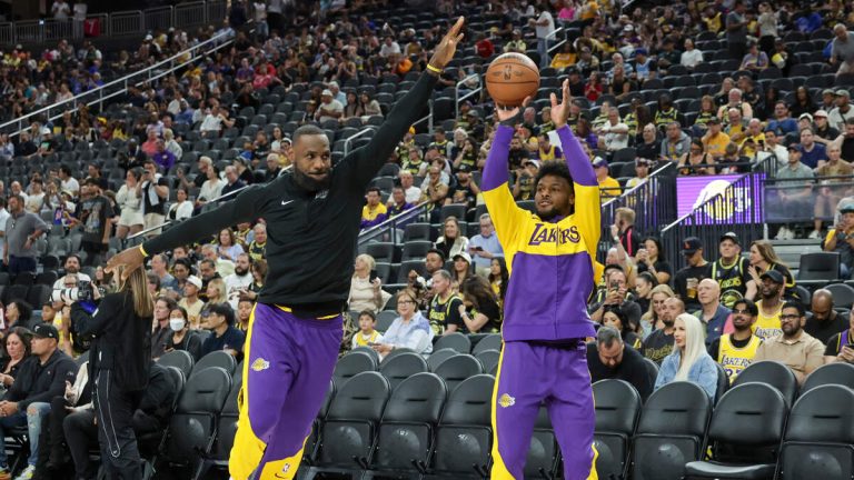 LeBron, Bronny James Make NBA History in Lakers’ Season-Opening Victory