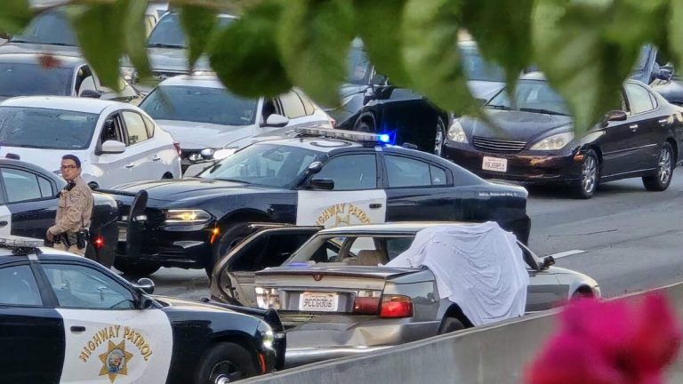 One Killed, One Wounded in Car-to Car Freeway Shooting Near Boyle Heights