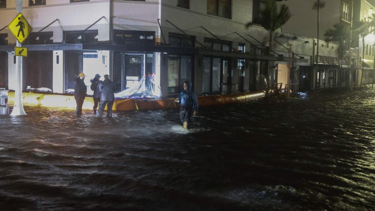 Reporter Covering Hurricane Milton Makes Bizarre Super Bowl Reference