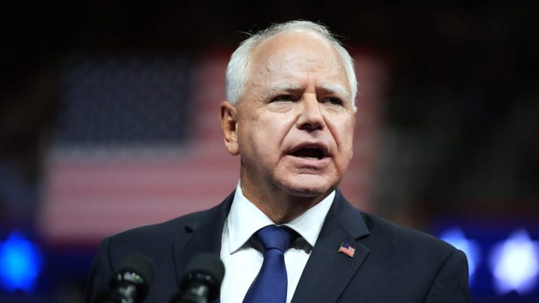 Tim Walz Calls For End To Israel-Hamas War