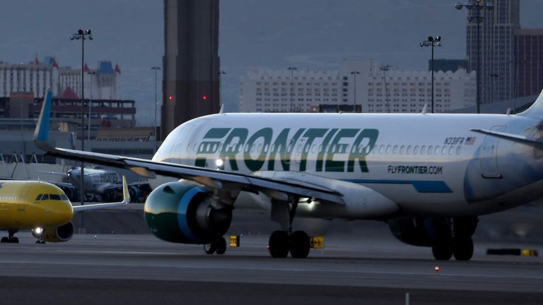 Video Shows Frontier Airlines Plane Making Hard Landing While In Flames