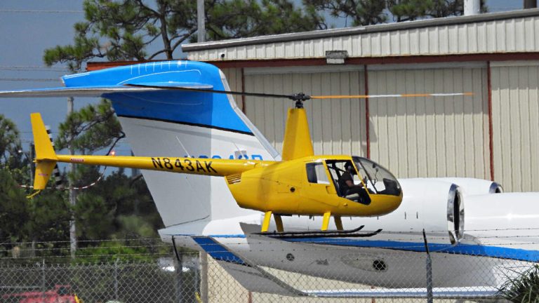 WATCH: Helicopter Spins Out Of Control And Crashes Into Parked Plane