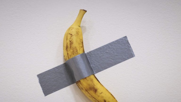 Banana Duct Taped To Wall Sells For $6.2 Million