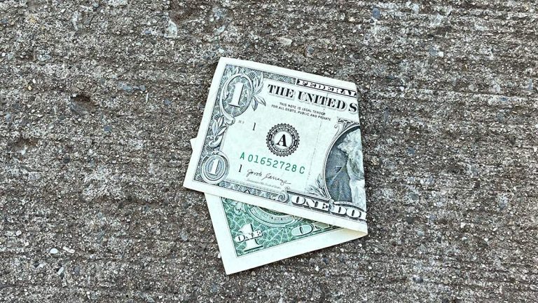 If You See A Folded Dollar Bill On The Ground, Do Not Pick It Up