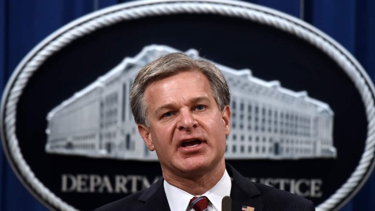 FBI Director Christopher Wray Says He’s Stepping Down