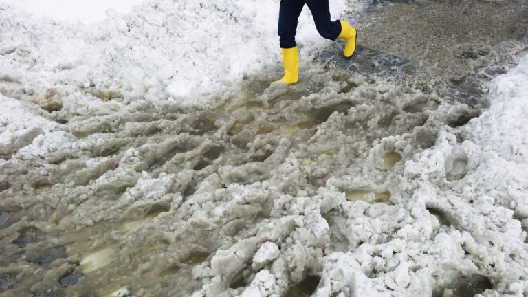 Residents Outraged After Town Covered In Brown Snow