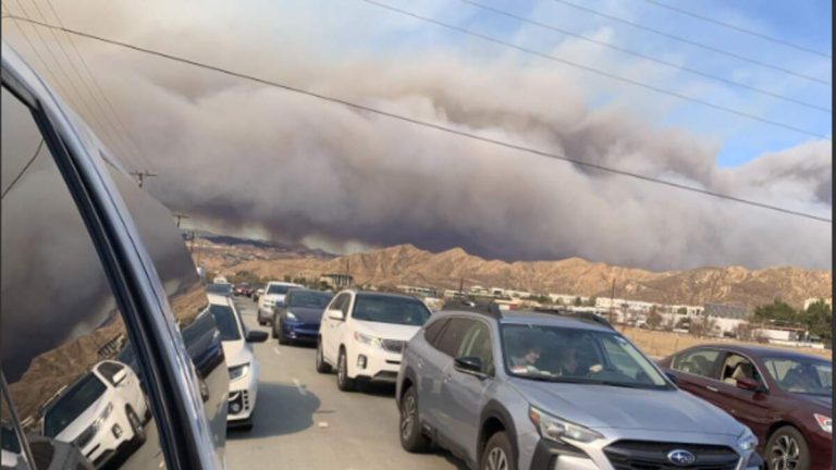 Brush Fire Races Across 8,000+ Acres in Castaic Lake Area