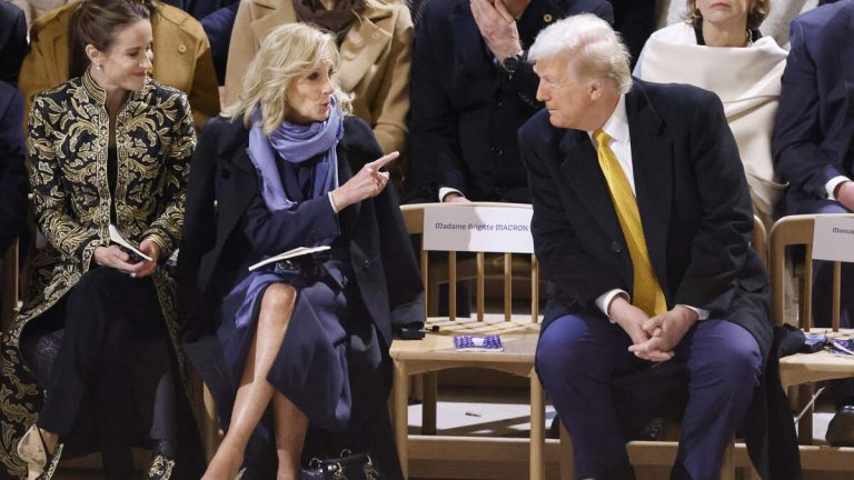 Jill Biden Reveals What She Said To Trump In Viral Moment At Notre Dame