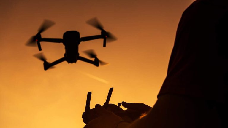WATCH: Drone Battles Robot Dog In Fireworks Fight