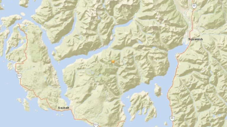 4.8 Magnitude Earthquake Reported