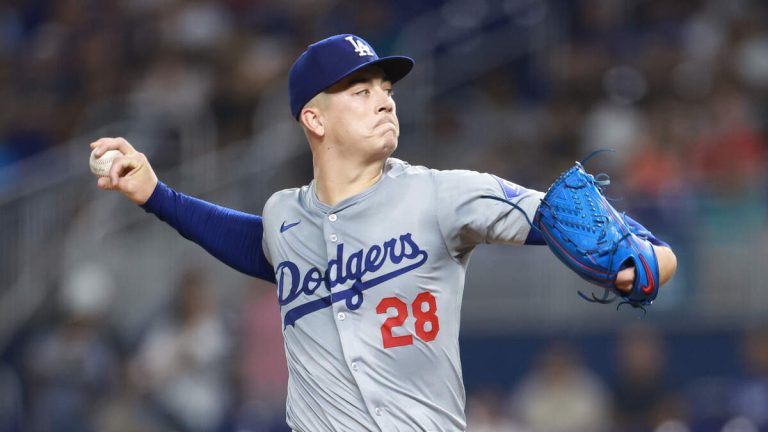 Dodgers Reliever Bobby Miller Hit in the Head in Spring Training Opener