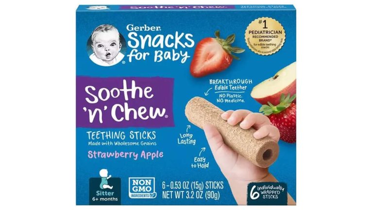 Gerber Flavored Teething Sticks Recalled And Discontinued