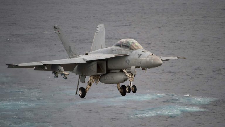 Harrowing Video Captures The Moment Navy Jet Crashes Into The Water