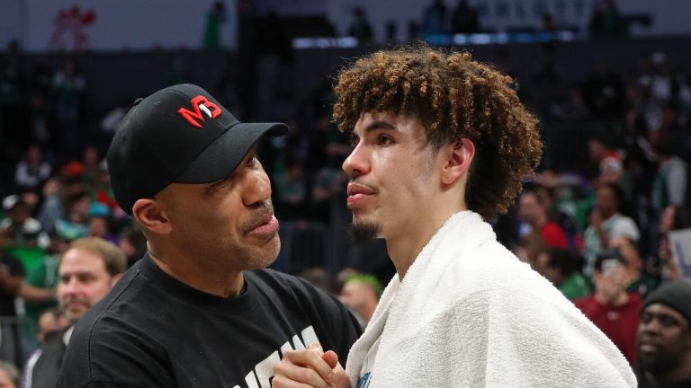 LaMelo Ball Shares Photo With Dad LaVar After Foot Amputation