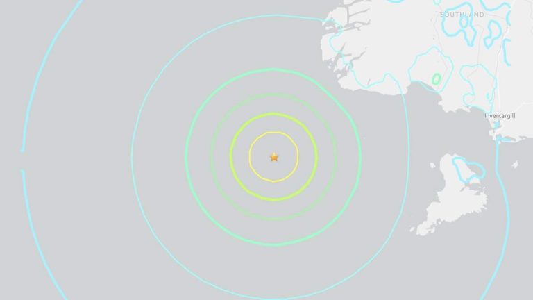 6.7 Magnitude Earthquake Reported