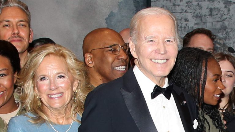 Bidens Make Rare Post-White House Public Appearance