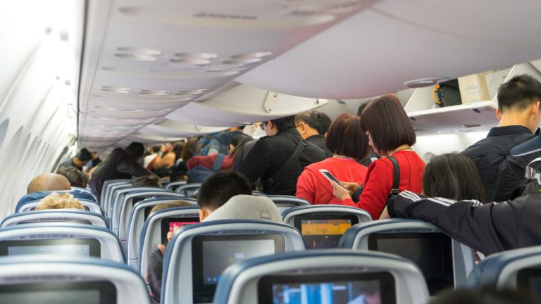 Man Allegedly Bit Passenger And Assaulted Others As Plane Was Landing