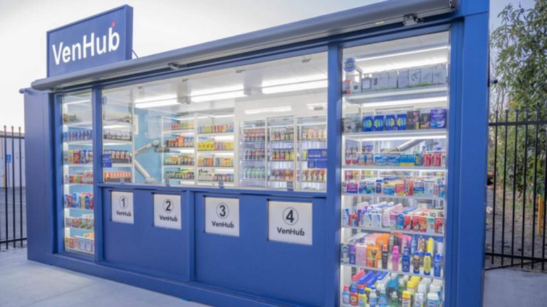 Robots Operate VenHub Convenience Store 24/7