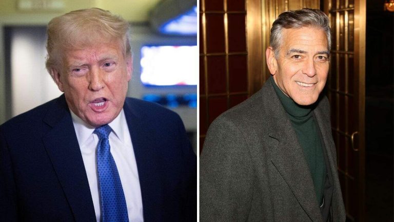 Trump Fires Back George Clooney After ’60 Minutes’ Interview