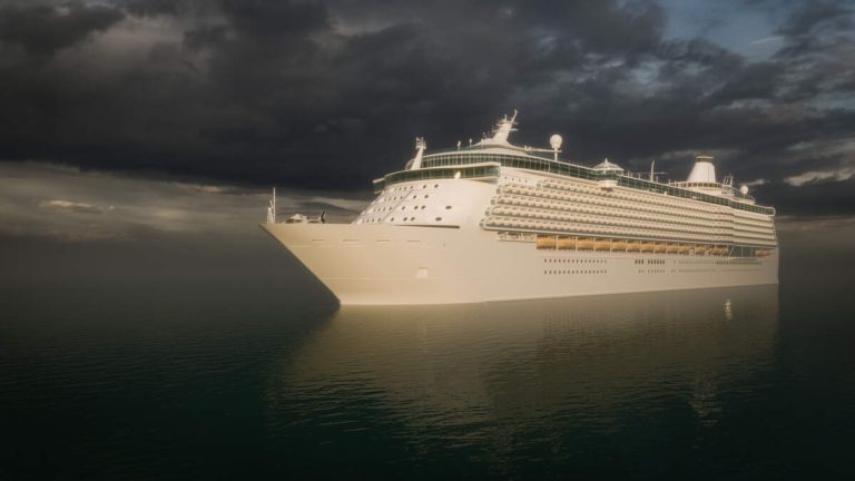 Wild Videos Show Pools Empty As Cruise Ship Is Battered By High Winds