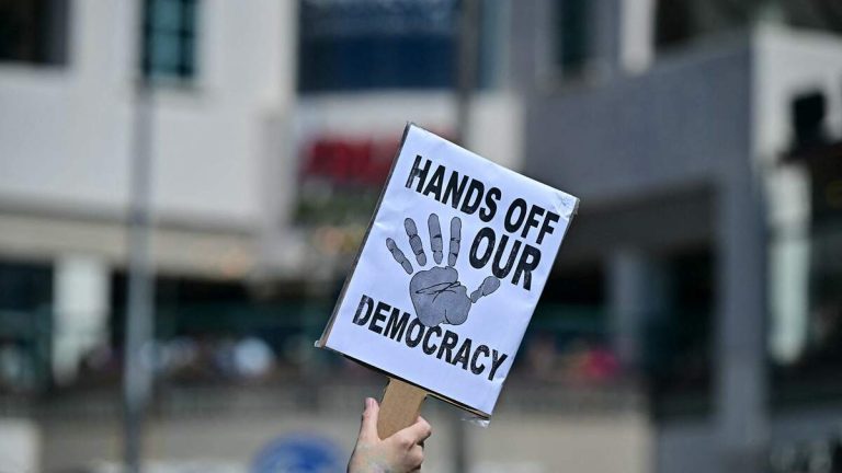 Thousands Gathering Throughout Southland to Protest Trump Policies