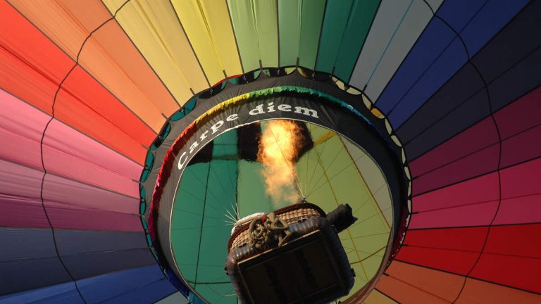 Man Falls To His Death After Dangling From Burning Hot Air Balloon