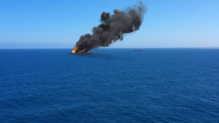 Abandoned Cargo Ship Carrying 3,000 Vehicles Sinks In Pacific After Fire