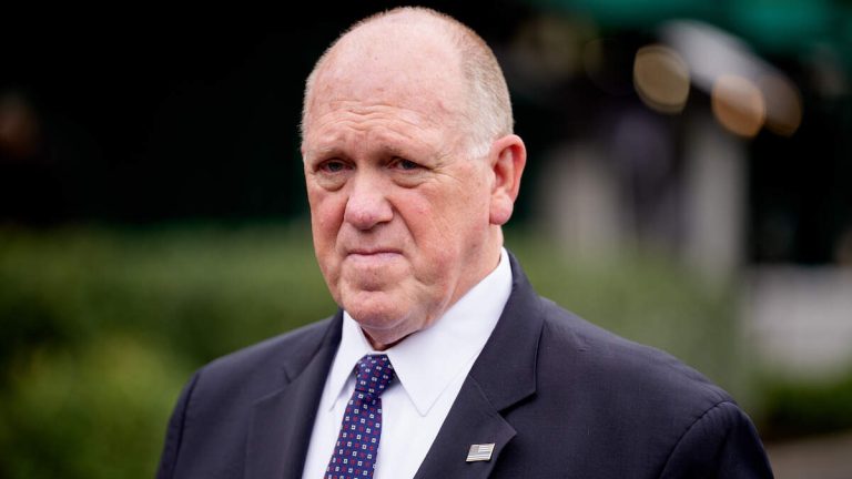 Border Czar Tom Homan Living Apart From Wife Amid Death Threats