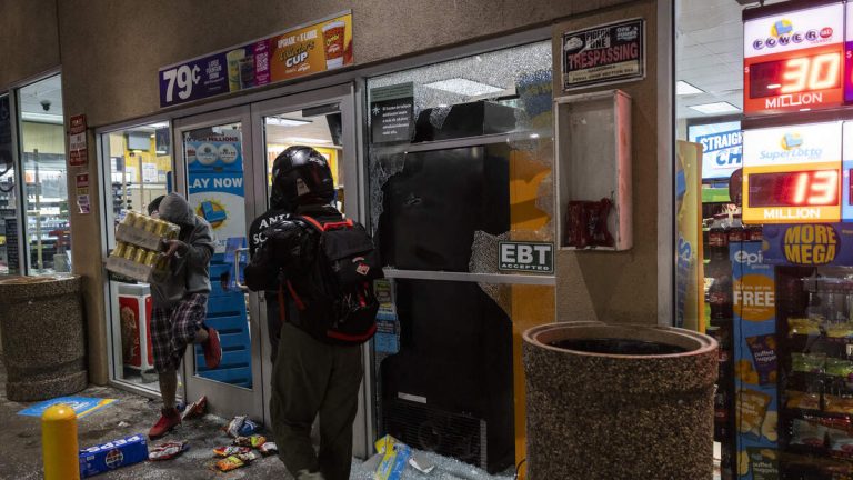 Looting Hits L.A. After Anti-ICE Protests