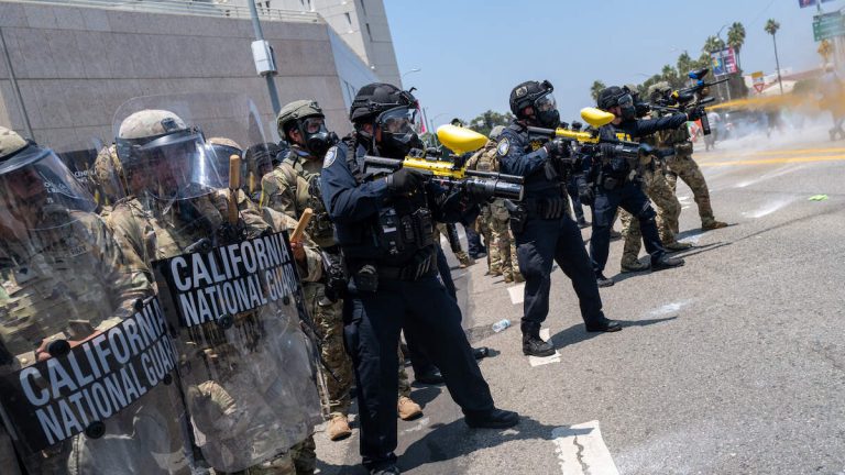 News Reporter Shot With Rubber Bullets During Los Angeles Coverage