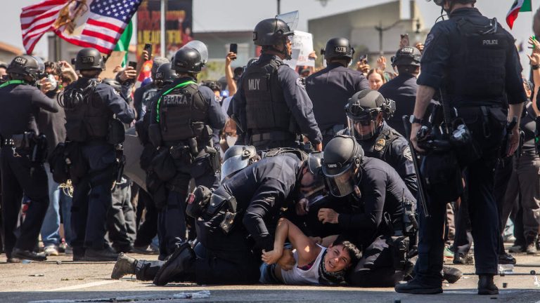 Total Number Of Arrests Made In Anti-ICE Weekend Protests Revealed