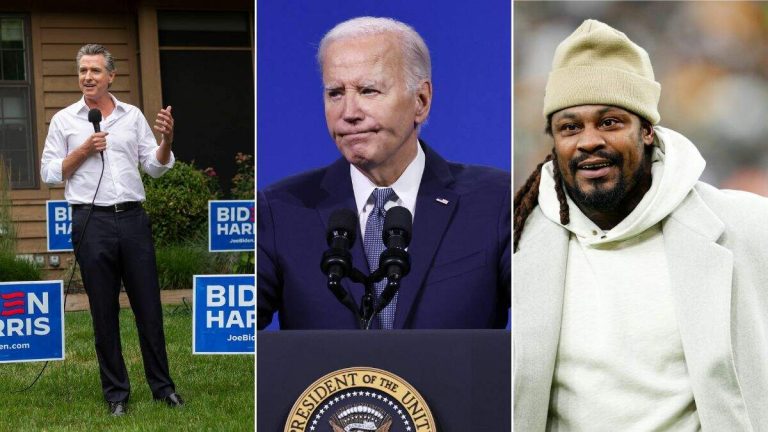 New Podcast With Marshawn Lynch And Gavin Newsom Addresses Biden Decision
