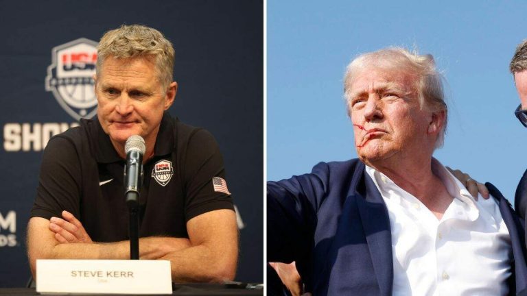 USA Basketball Coach Steve Kerr Addresses Trump Assassination Attempt